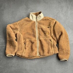 The North Face Camel Sherpa Fleece Jacket